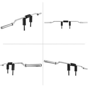 מוט אולימפי לסקוואט Squat bar עם סוגרים