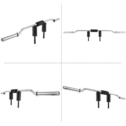 מוט אולימפי לסקוואט Squat bar עם סוגרים
