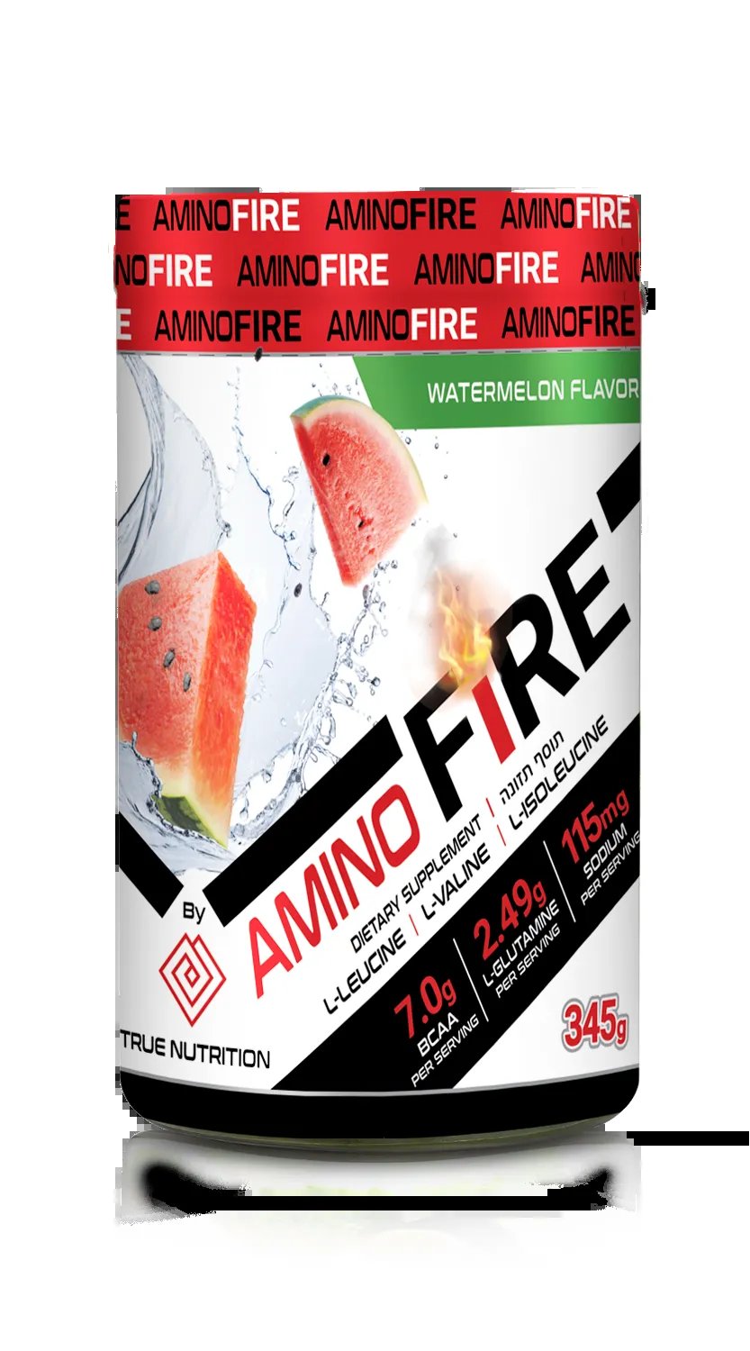 אבקת חומצות אמינו פייר בי סי איי איי 345 גרם | Amino FIRE BCAA