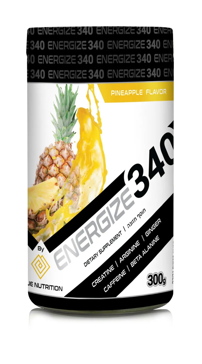 קדם אימון אנרג'ייז 340 300 גרם | ENERGIZE 340