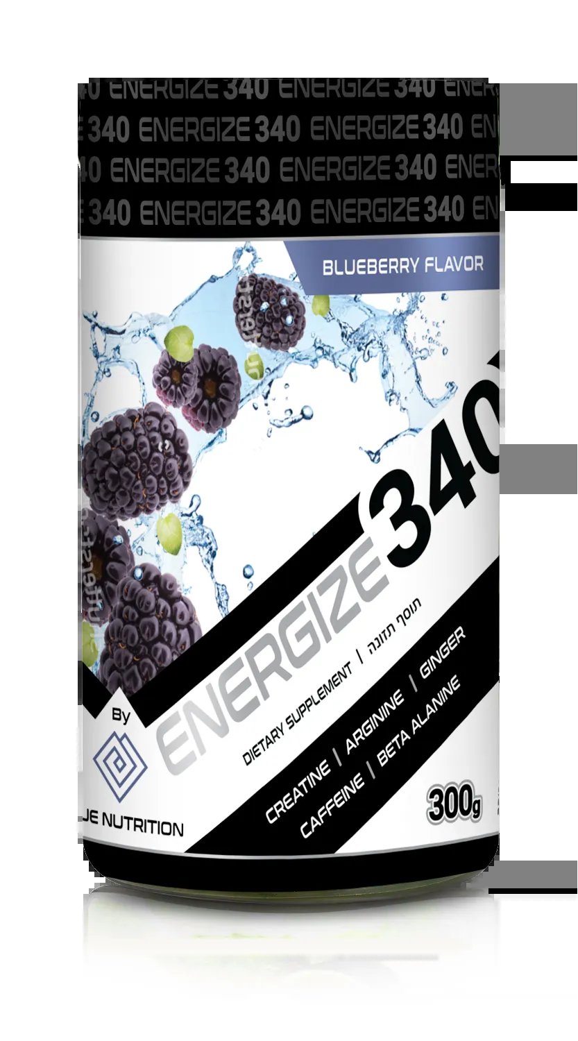 קדם אימון אנרג'ייז 340 300 גרם | ENERGIZE 340
