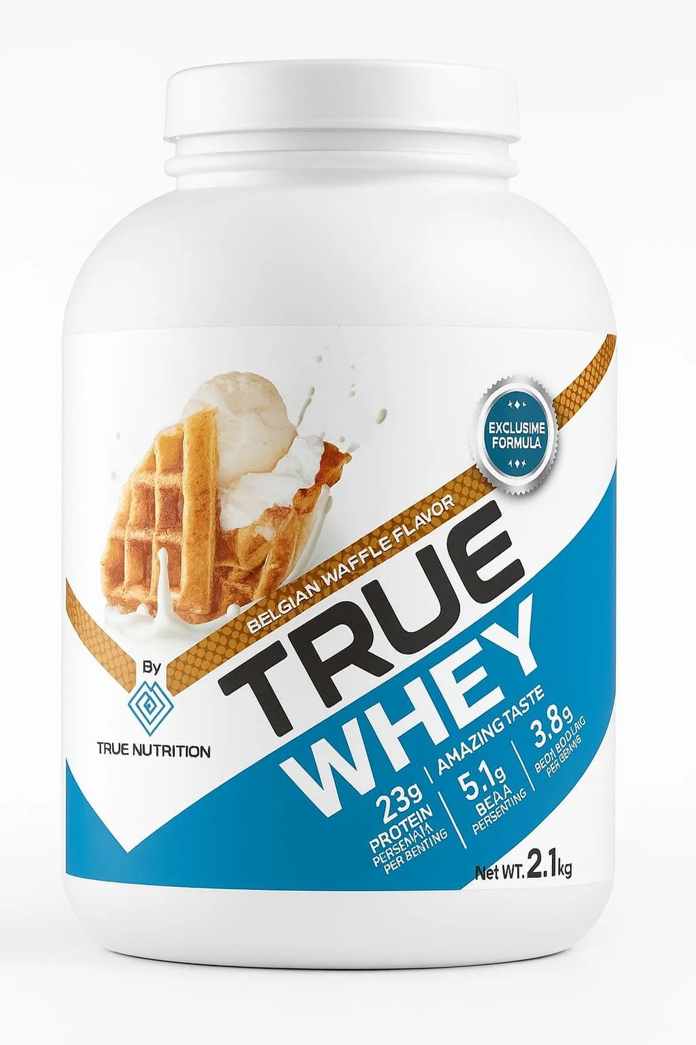 אבקת חלבון מי גבינה טרו נוטרישן וואי 2.1 ק"ג | TRUE NUTRITION WHEY