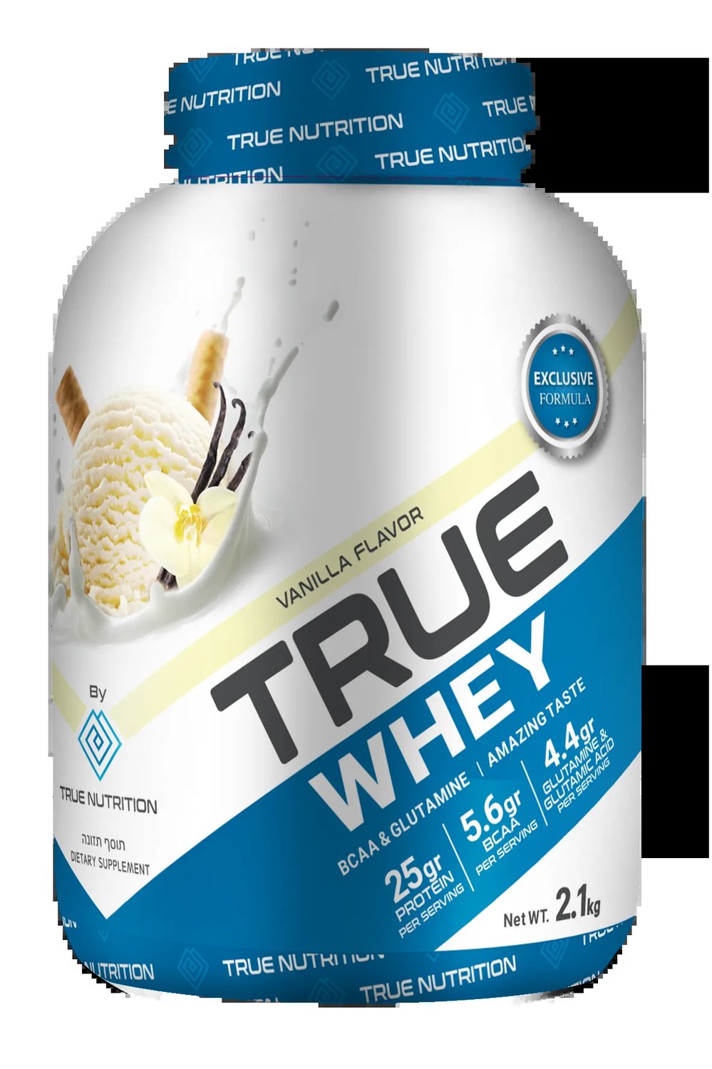אבקת חלבון מי גבינה טרו נוטרישן וואי 2.1 ק"ג | TRUE NUTRITION WHEY