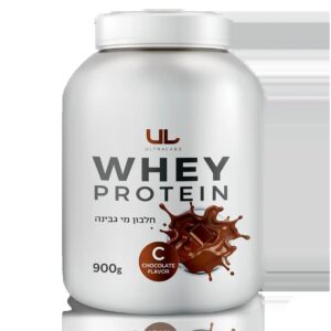 אבקת חלבון מי גבינה אולטרה 900 גרם | Ultra Whey Protein - מחיר בלעדי לאתר*