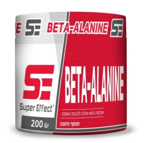 בטא אלנין סופר אפקט 200גרם | Beta Alanine super effect